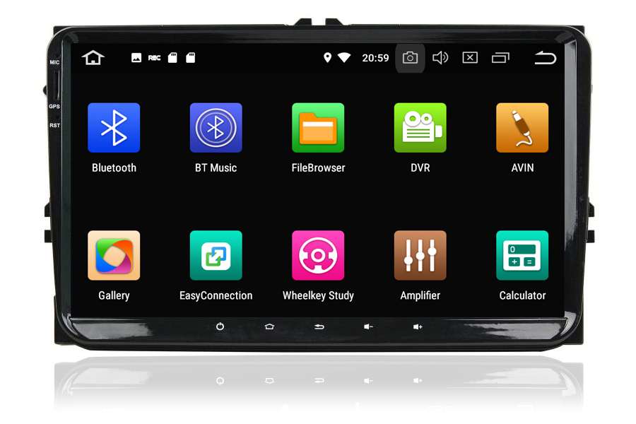 VW Skoda Seat  radio upgrade aftermarket Android Head Unit Navigation Car Stereo 